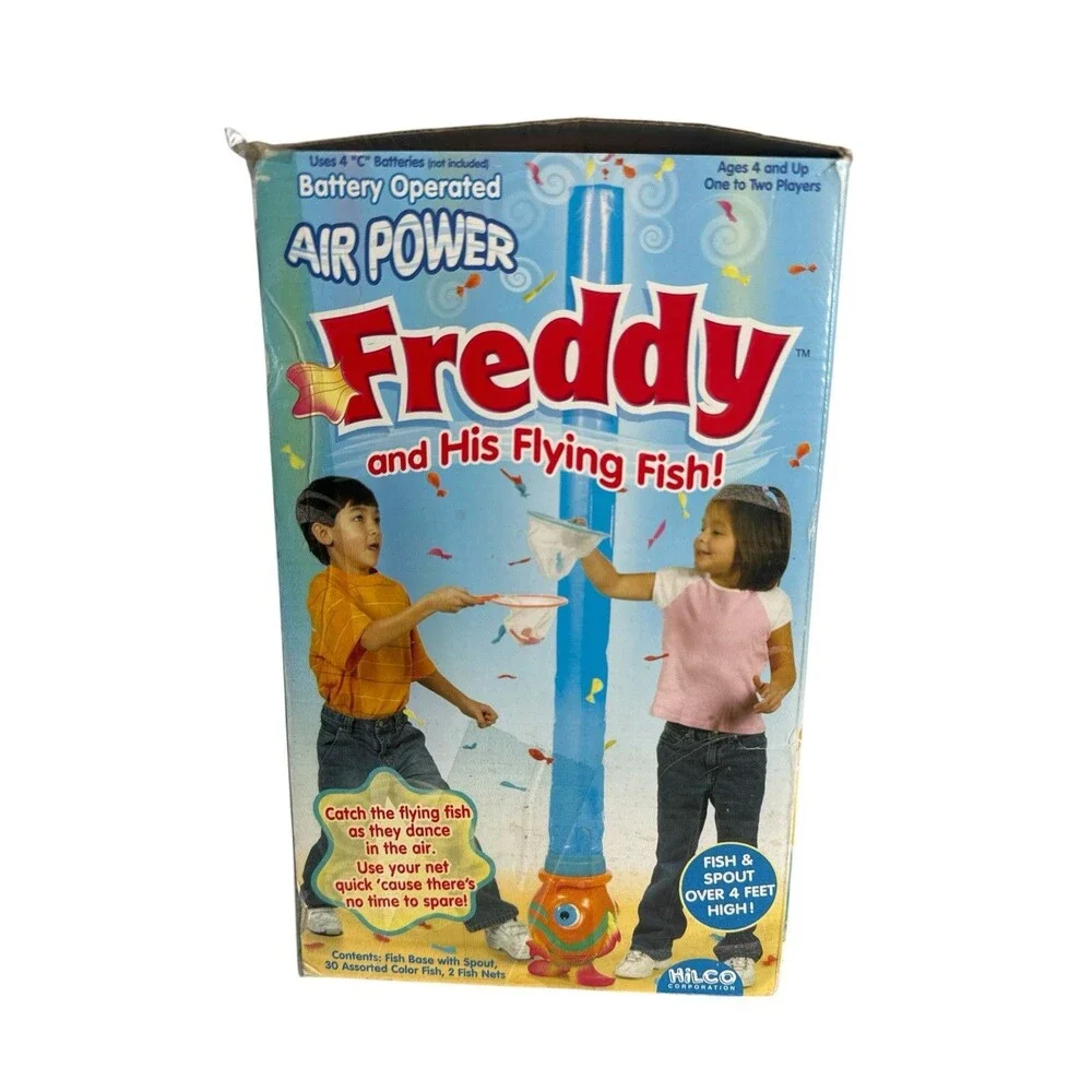 Vintage Air Power Freddy and His Flying Fish Game Hilco Battery Operated